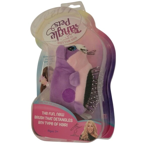 Tangle Pets Other - NEW Tangle Pets Detangling Hair Brush – Plush Toy Handle – Kids Hair Brush – Age